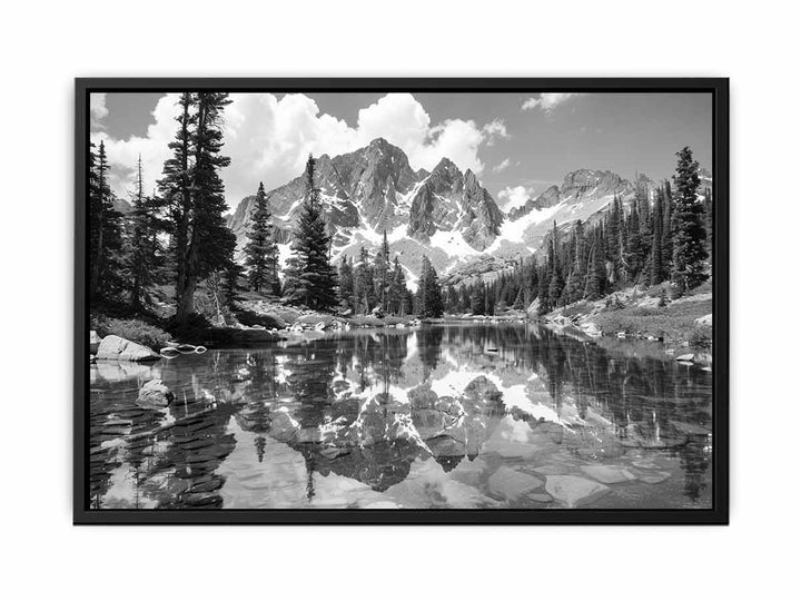 Hallett Peak Reflections  Painting