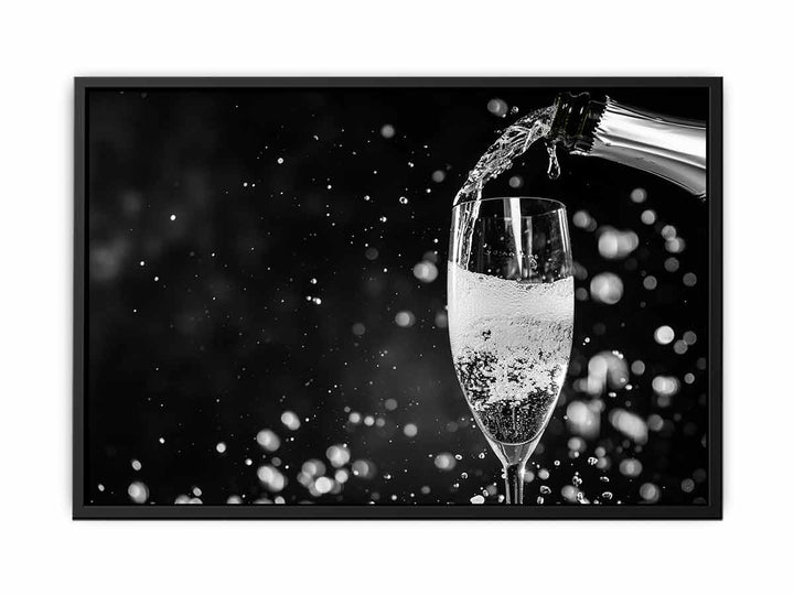 Pouring Champagne  Painting