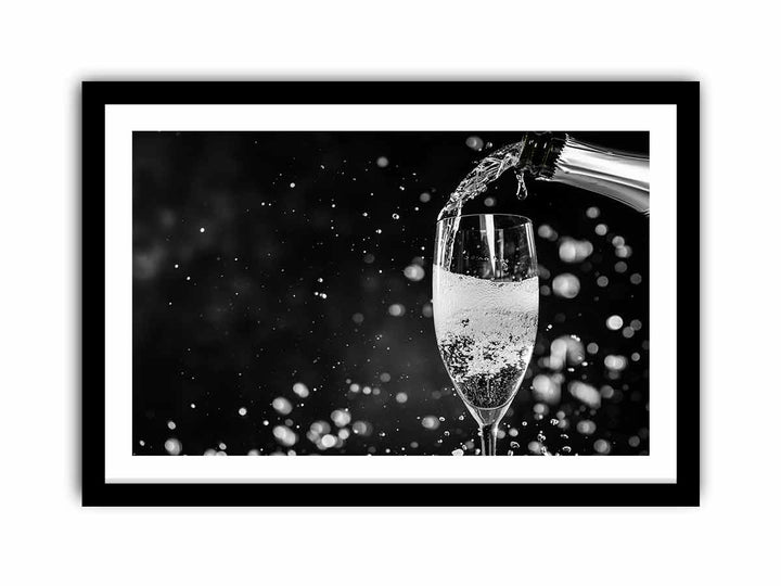 Pouring Champagne  Art Print