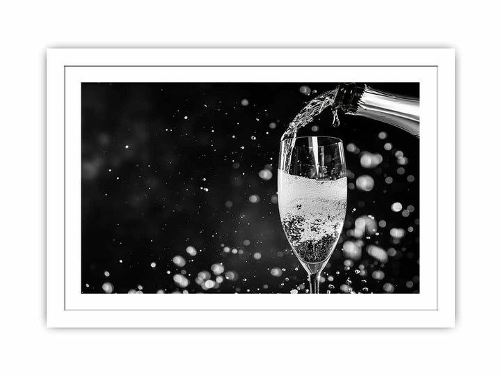 Pouring Champagne Streched canvas