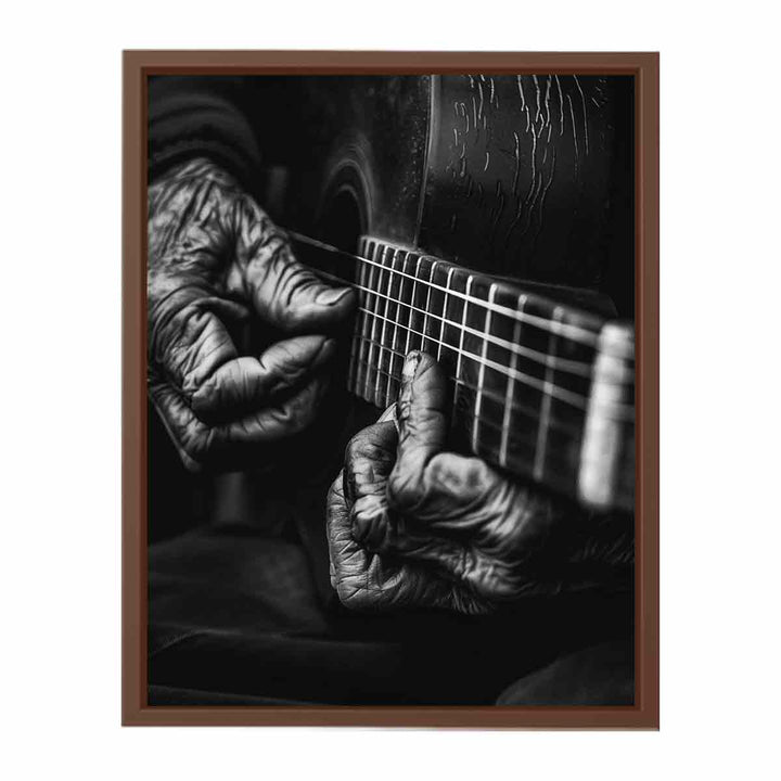 Playing Guitar  Poster