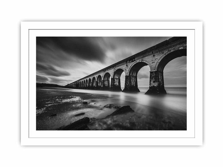 Railway Bridge Streched canvas