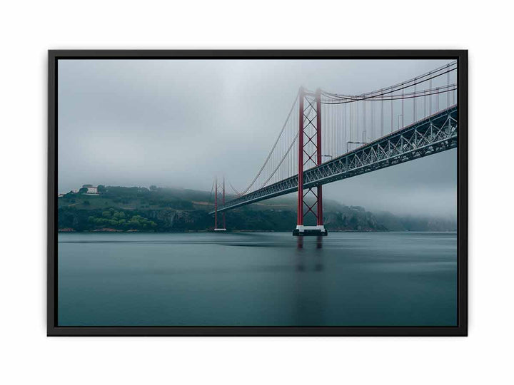 Pereira Bridge in Lisbon  Painting