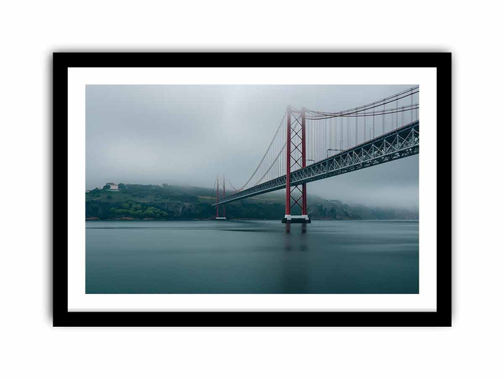 Pereira Bridge in Lisbon  Art Print