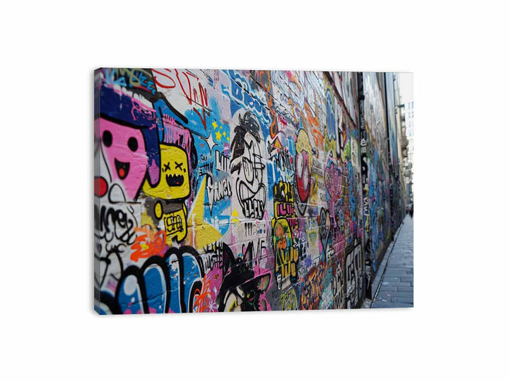 Hosier Lane Canvas Print