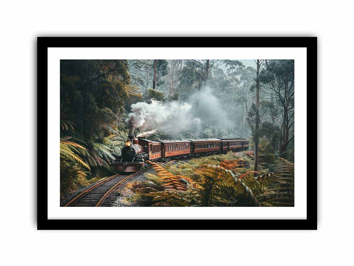 Billy Steam Train  Art Print