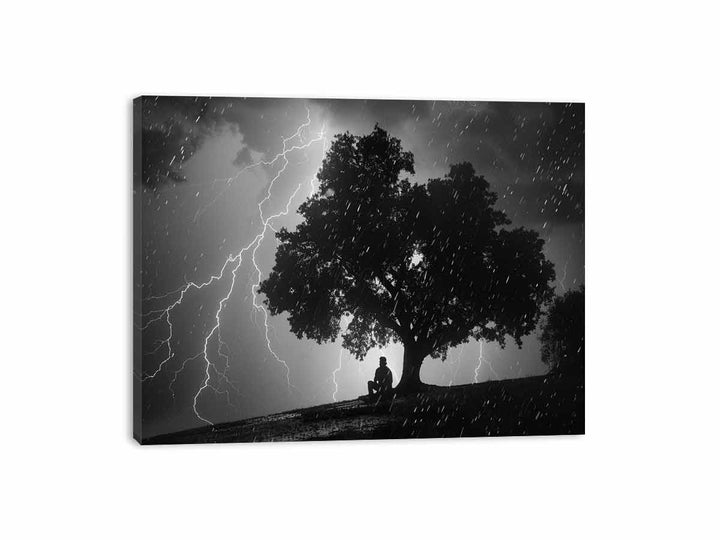 Under the Tree Canvas Print