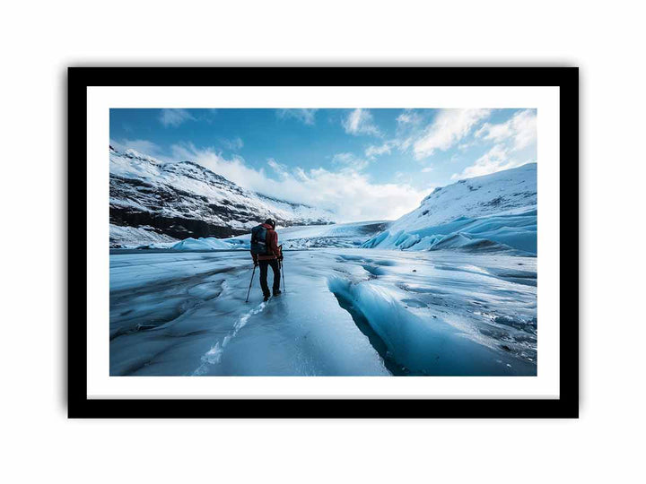 Icy Adventure   Art Print