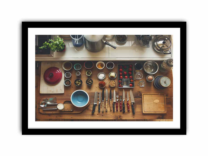 Kitchen Life  Art Print