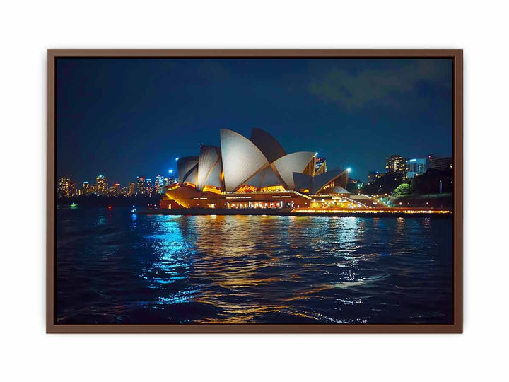 Opera House in Night  Poster