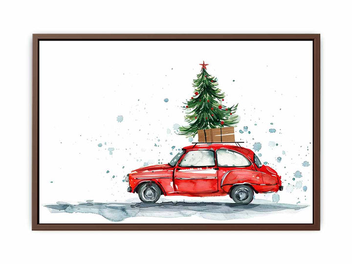 Christmas Car  Poster