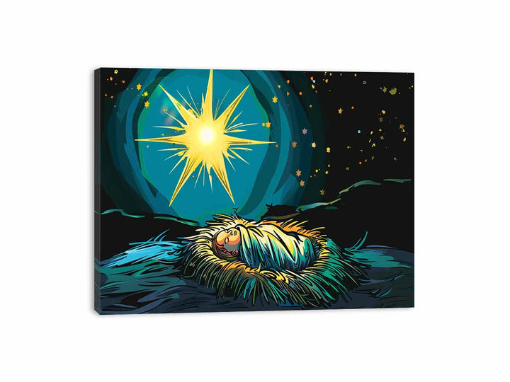 Shine Star Canvas Print