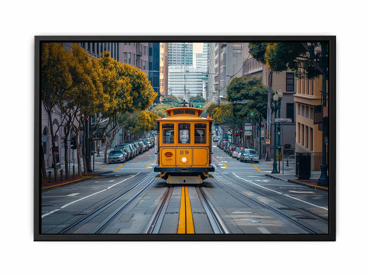 San Francisco Cable Car  Painting