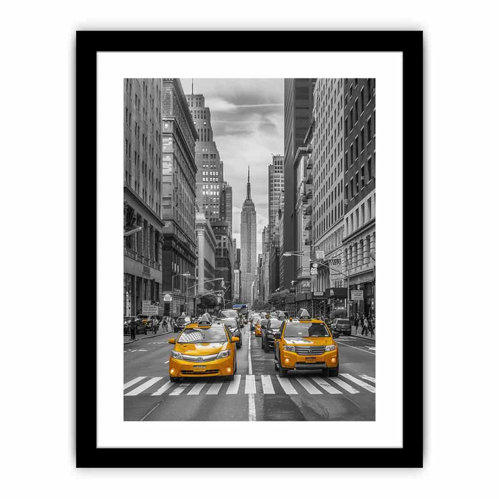 New York Street  Art Print