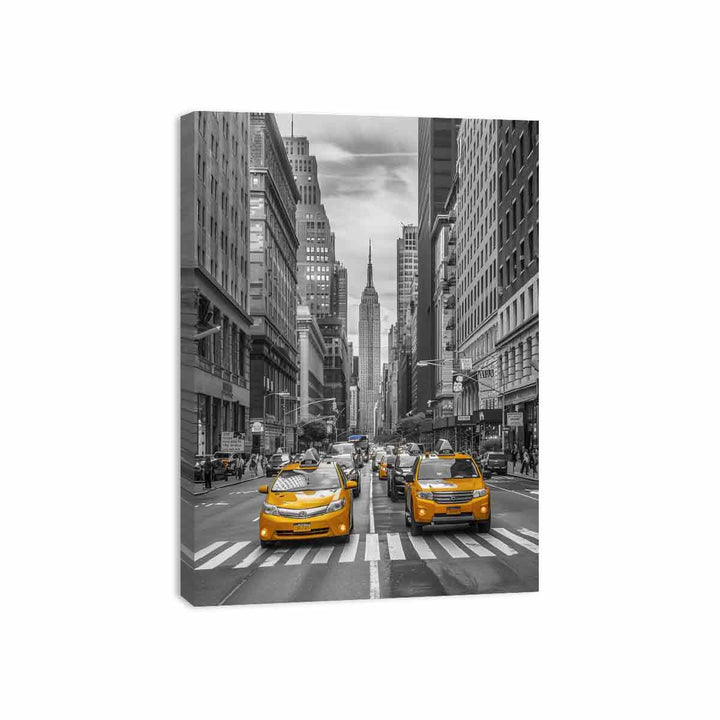 New York Street Canvas Print