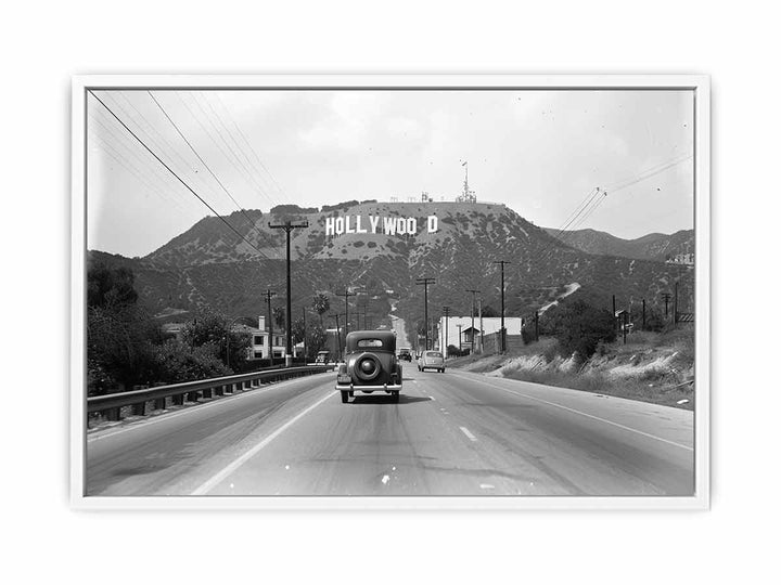 Hollywood Road Framed Print