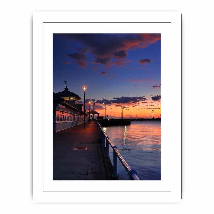 St Kilda Pier Streched canvas