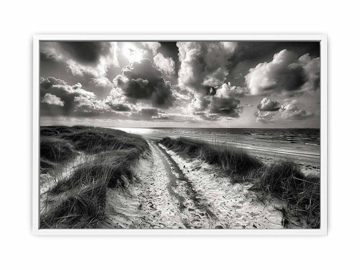 Beach Path  Framed Print