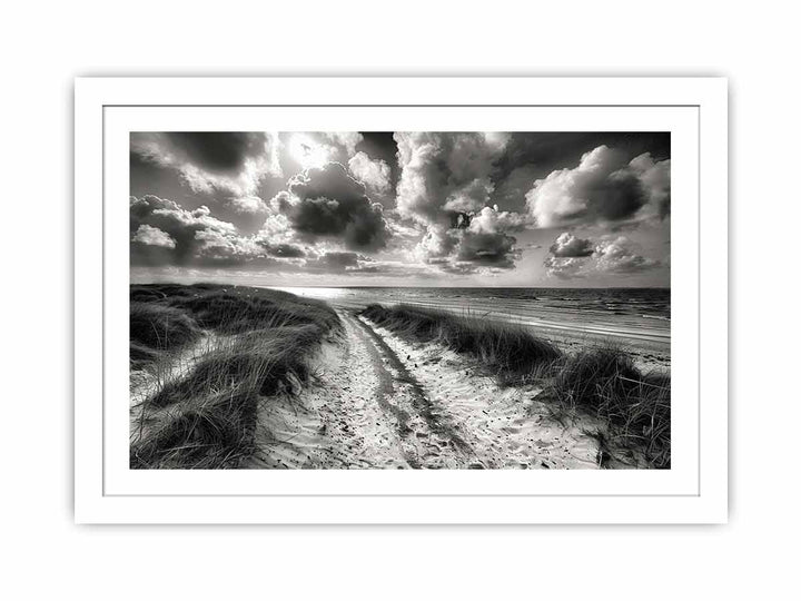 Beach Path  Streched canvas