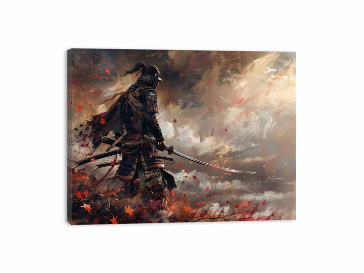 Samurai Warrior Canvas Print