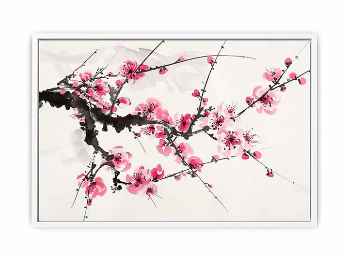 Plum Blossom Framed Print