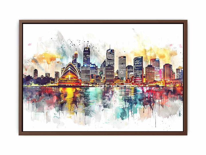 Sydney Skyline  Poster