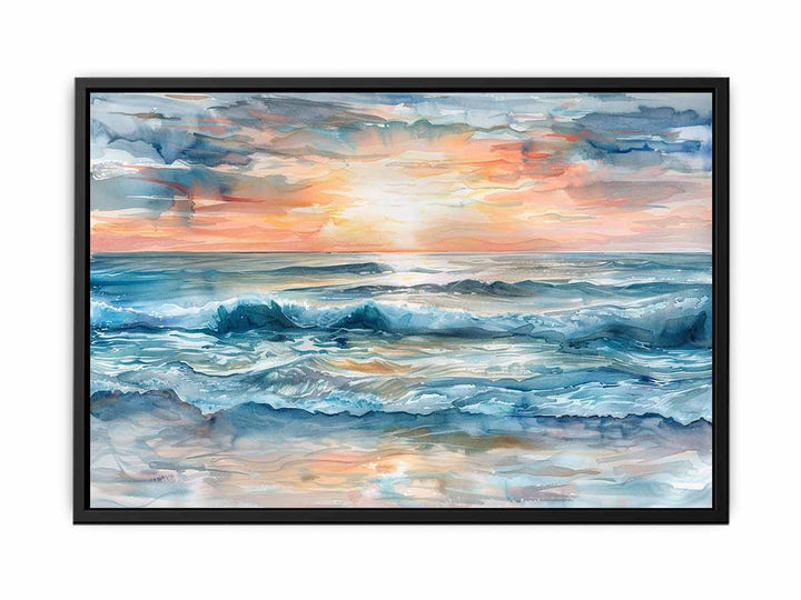 Sunrise Seascape  Painting