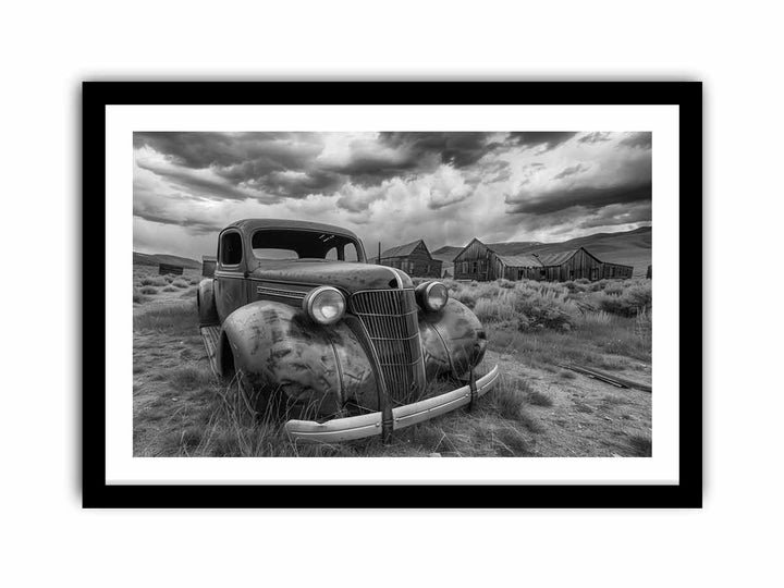 Old Car  Art Print