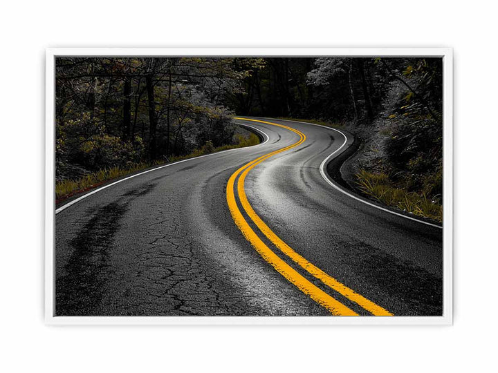 Winding Road Framed Print