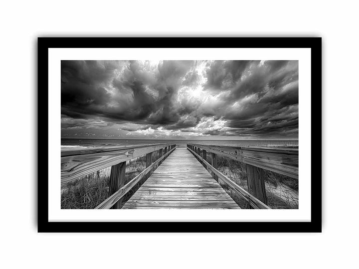 Walk To The Sea  Art Print