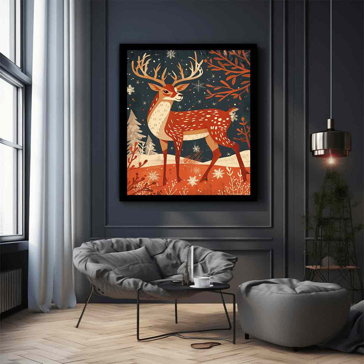 Retro Reindeer 