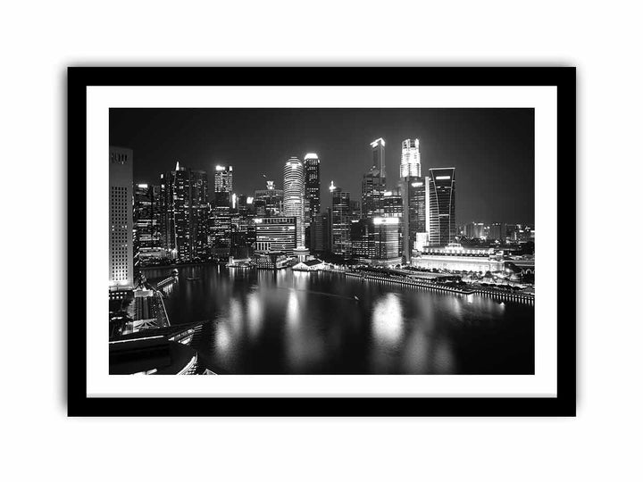 City Skyline  Art Print