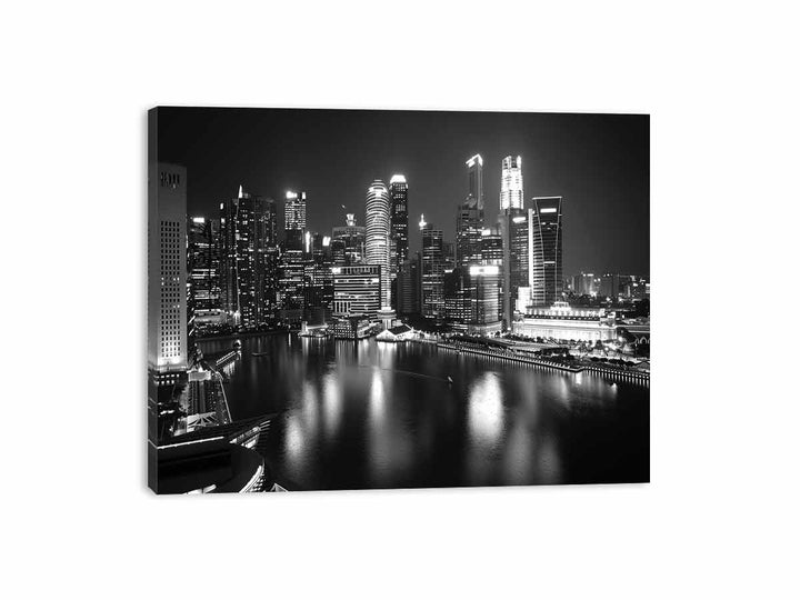 City Skyline Canvas Print