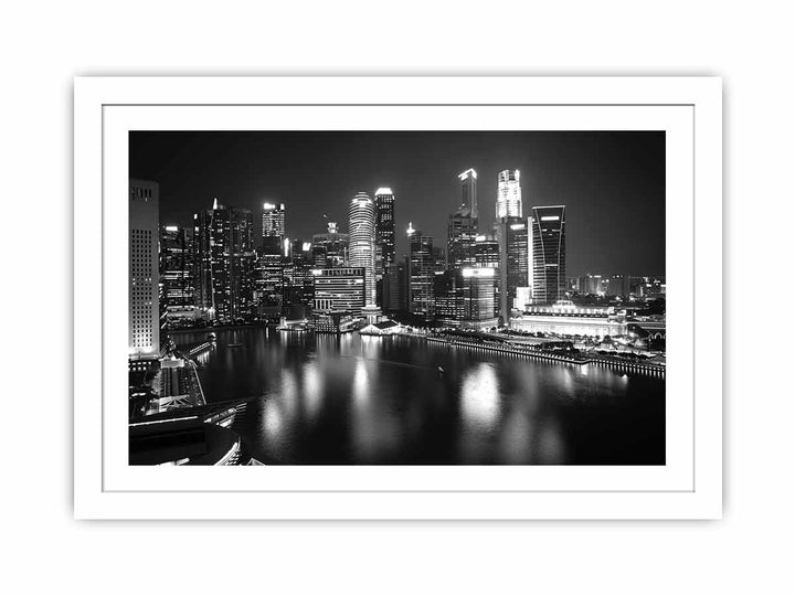 City Skyline Streched canvas