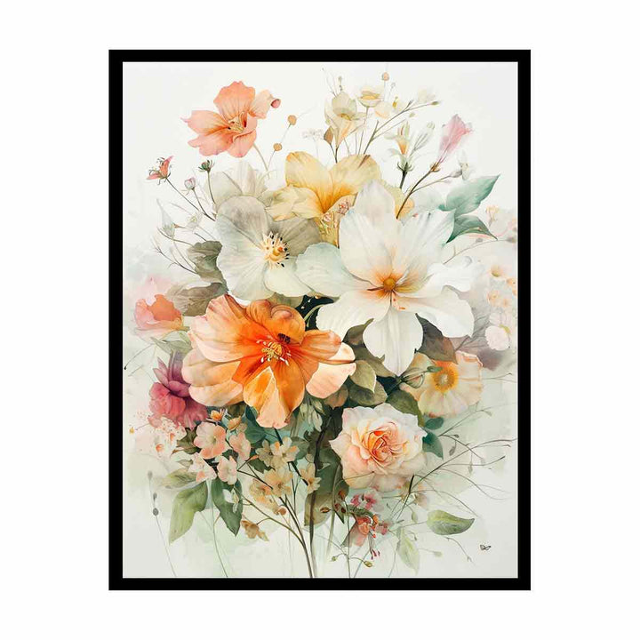 Flower Bouquet   Painting