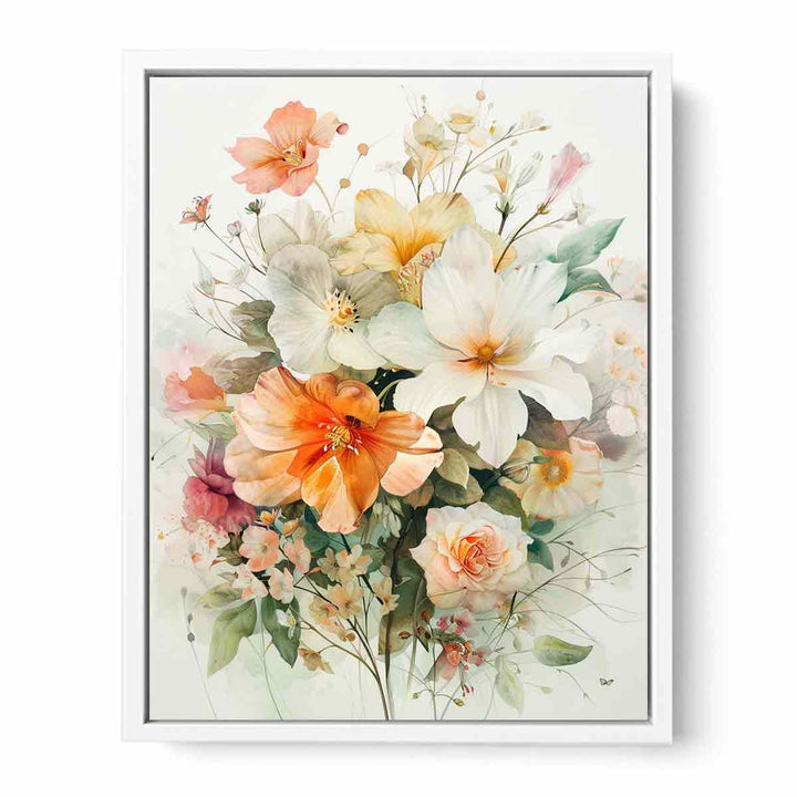 Flower Bouquet  Framed Print