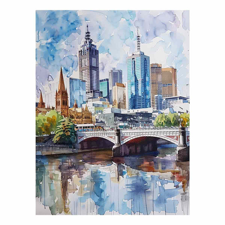 Melbourne Skyline 