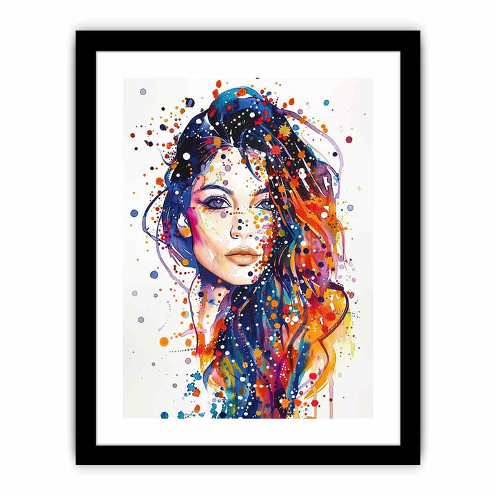 Watercolor Beauty  Art Print