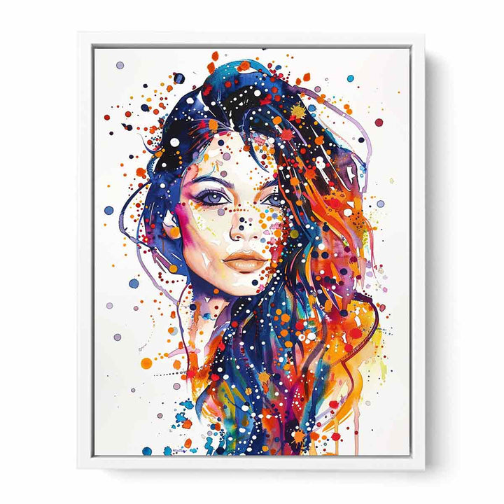 Watercolor Beauty Framed Print