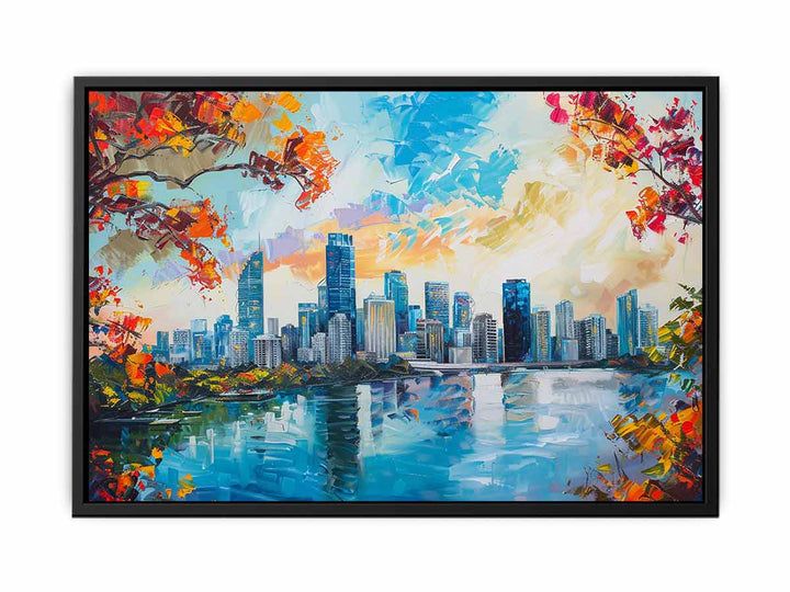 Brisbane City   Painting