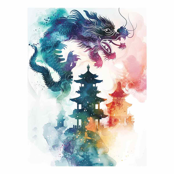 Dragon on Pagoda