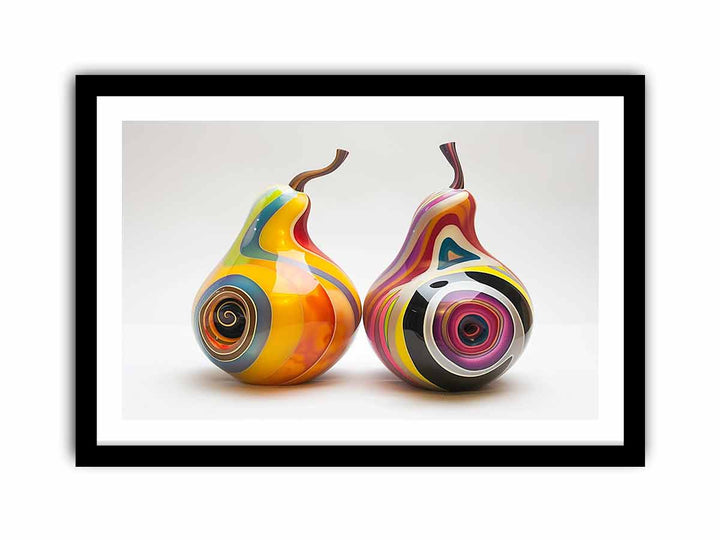 Evil Eye Pears  Art Print