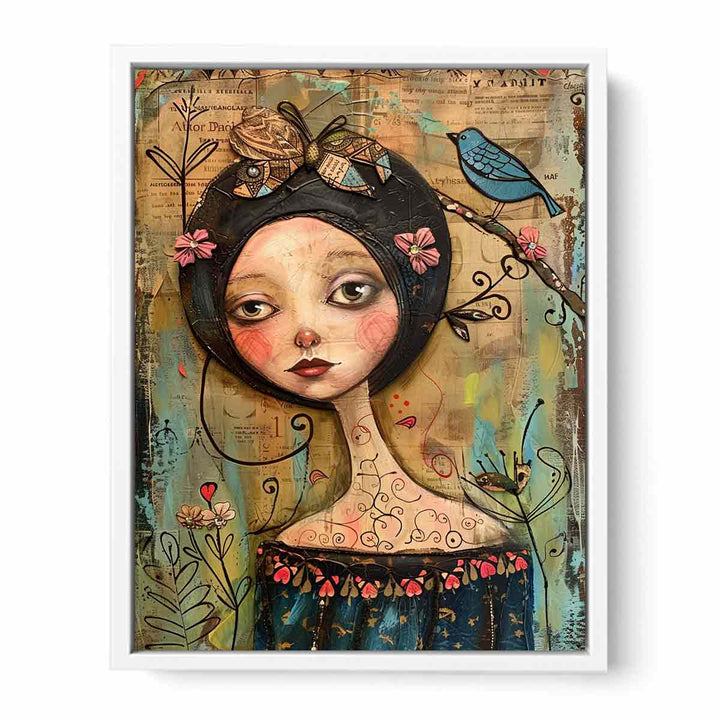 Girl  Framed Print