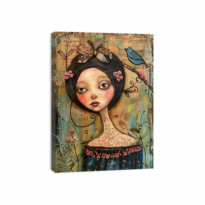 Girl  Canvas Print