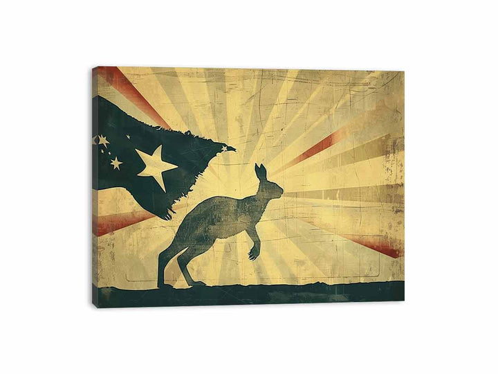 Kangaroo  Canvas Print