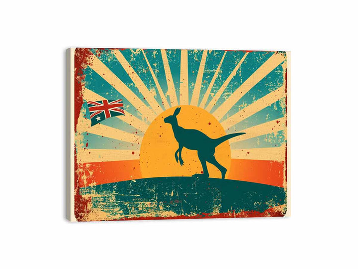 Kangaroo  Canvas Print