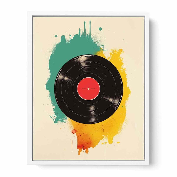 Vinyl Record Framed Print