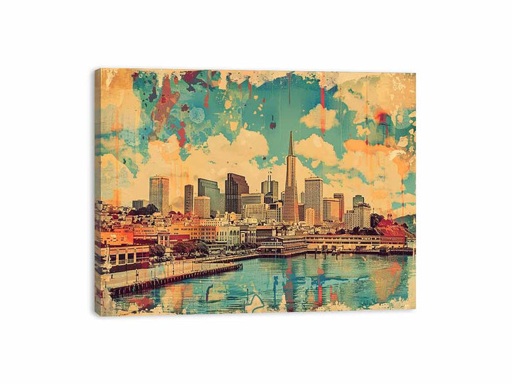 San Fransisco  Canvas Print