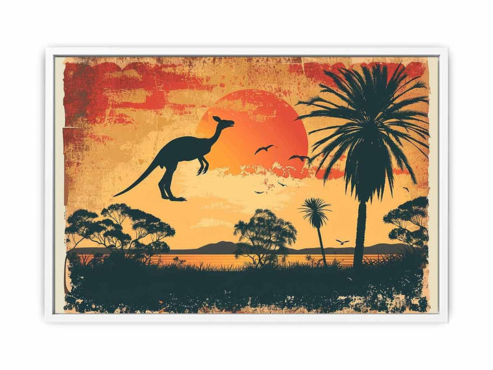 Kangaroo  Framed Print