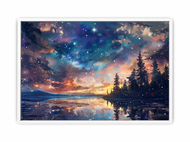 Space  Framed Print